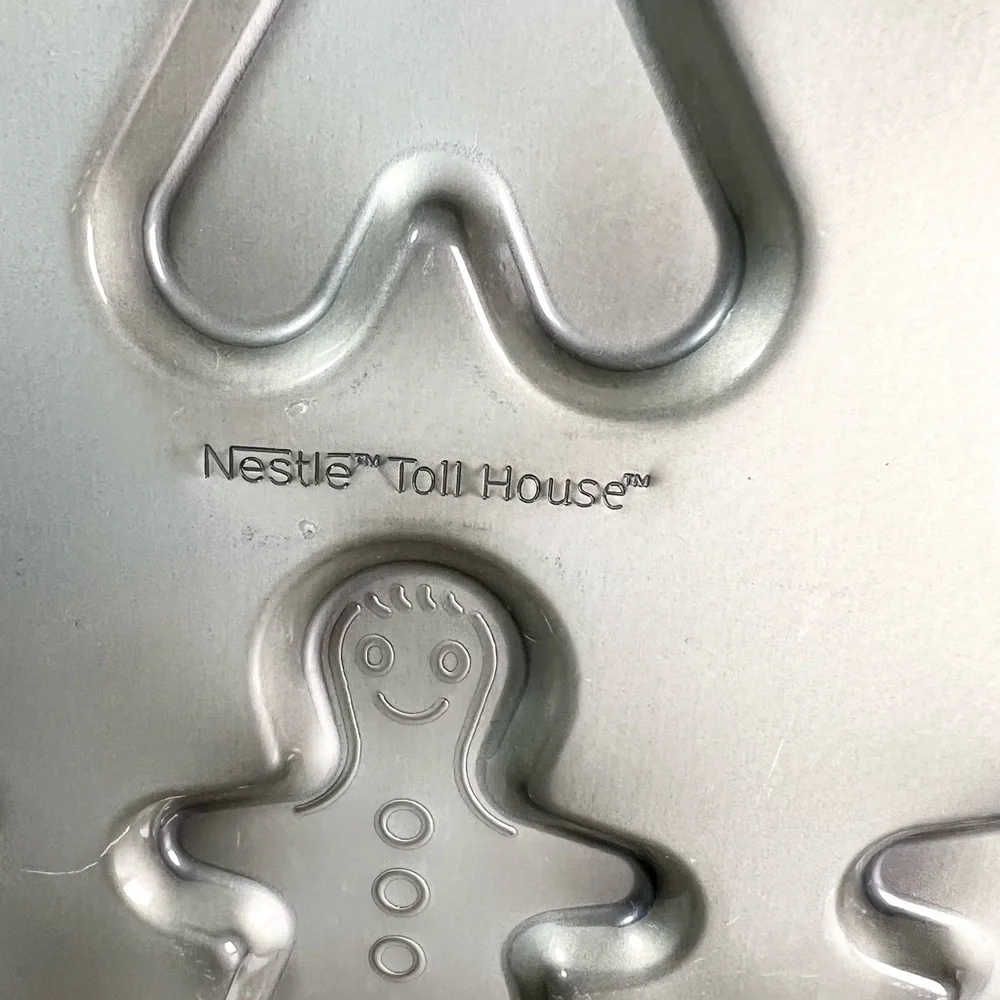 Vintage‎ EKCO Nestle Tollhouse Baker’s Secret Gingerbread Cookie Baking Tray